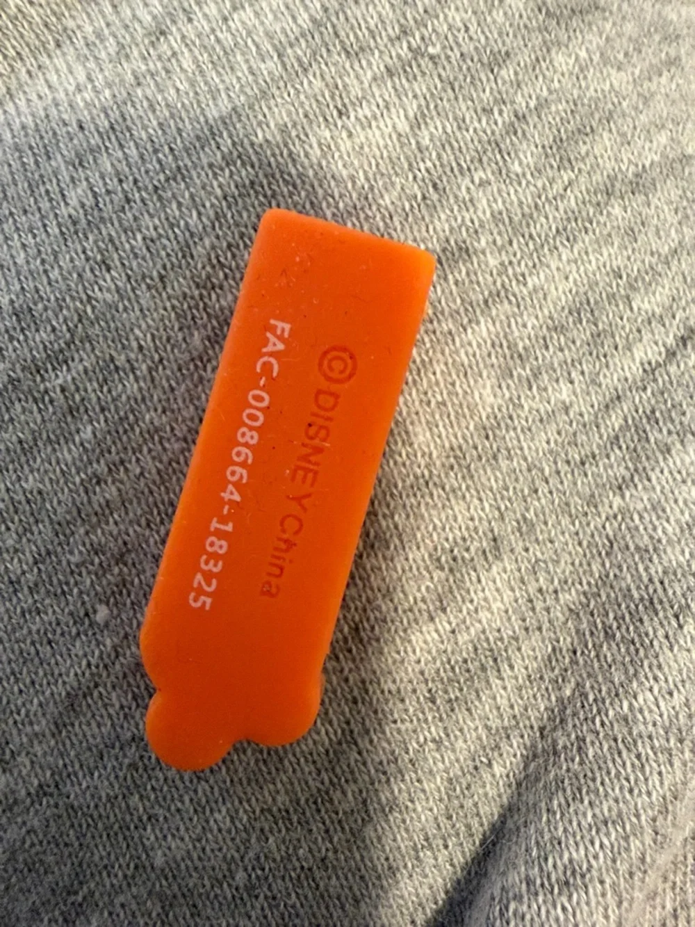 Discontinued never worn Disney Orange Passholder band slider (authentic)
